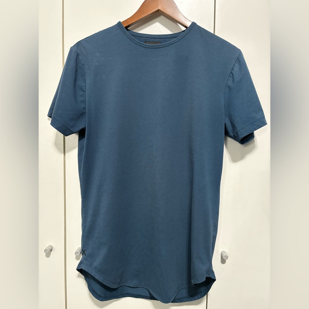 Cuts Clothing Slate Blue Short Sleeve Crew Tee